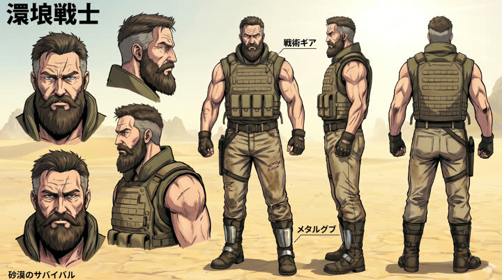 Character sheet: Cranial